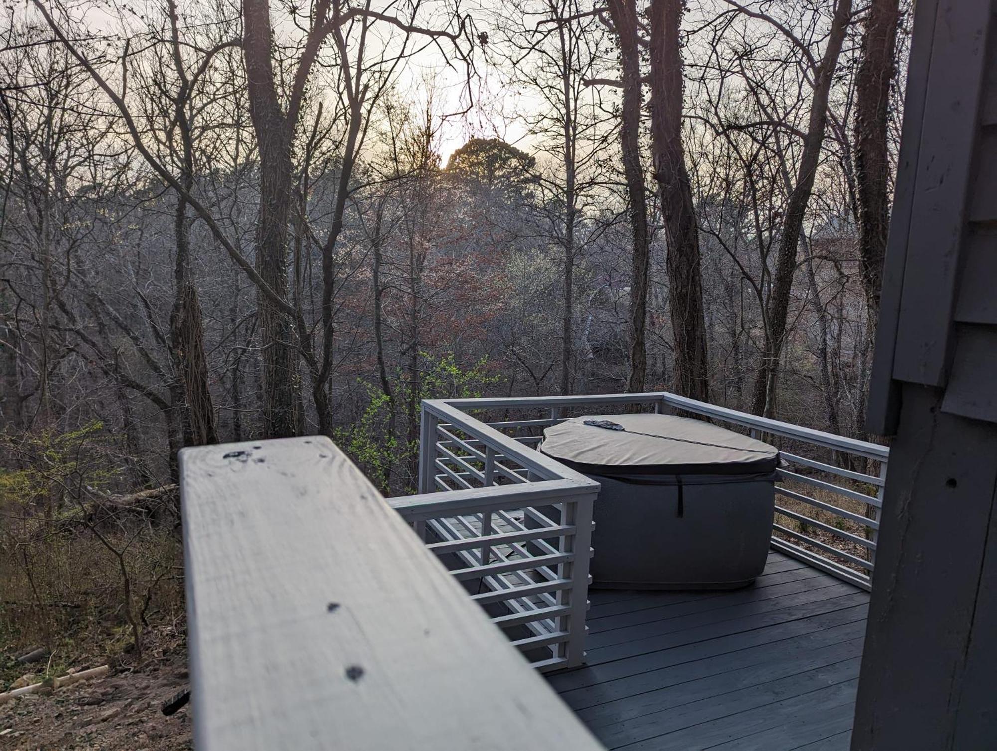 Loblolly Pines Adventure Cabin 4 King Юрика Спрингс Экстерьер фото